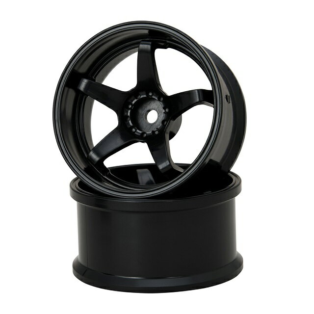 N-Type Drift Wheel Traction /+8/Black [GD053](JAN：4580416520539)
