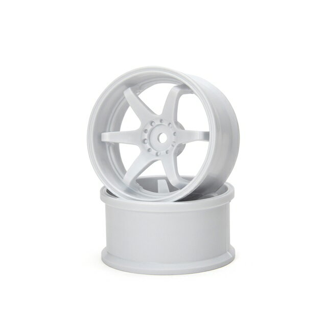 N-6 Drift Wheel Super Traction /+6/ White [GD066](JAN：4580416520669)