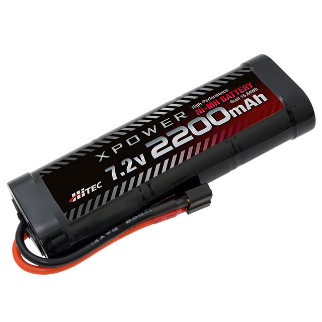 XPOWER Ni-MH 7.2V 2200mAh T^ fB[YRlN^[ [XP2200-ND-B]](JANF4573557705019)