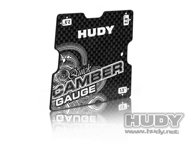 カーボンキャンバーゲージ 1/10ツーリング用(1.5°,2°,2.5°) [107750#](JAN：8581701077505)のサムネイル