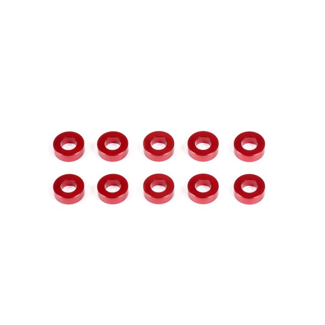 알루미늄 스페이서 3×6×2.0mm(레드/10개) [CM-A005-20](JAN:4560404518915)