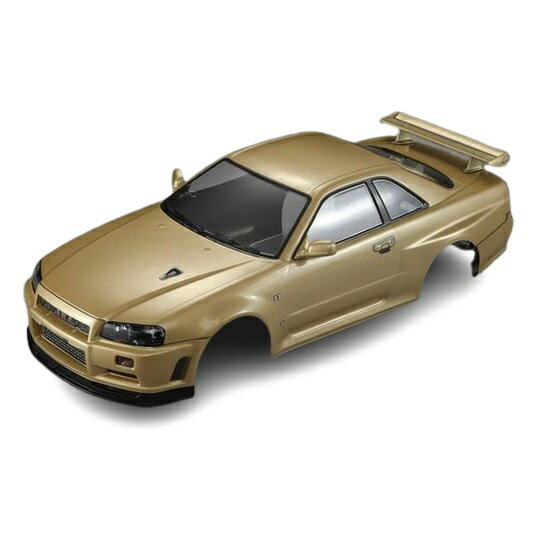 NISSANスカイラインBNR3塗装済4ボディ(シャンパンゴールド) [48645](JAN：4560394778962)