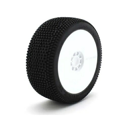 1/8バギー Block IN Ultra Soft 接着済(白) [JK1002USGW-K]](JAN：4548565447695)