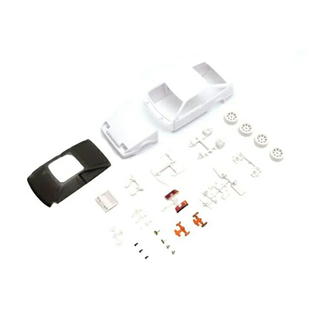 トヨタ スプリンタートレノ AE86 ホワイトボディセット(未塗装/AWDホイール) [MZN226](JAN：4548565472..