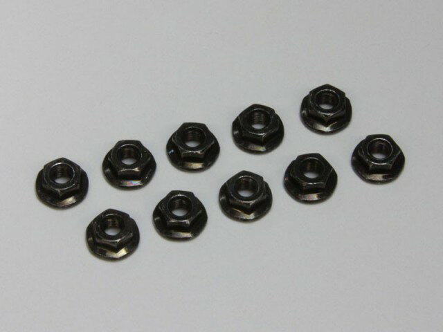 ナット(M3×3.7) フランジ(10入) [1-N3037F](JAN：4548565141029)