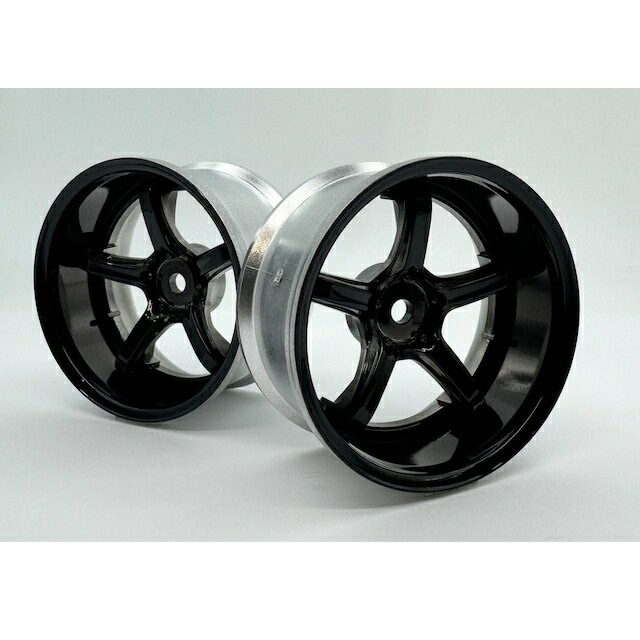 WORK EMOTION T5R 2P WHEEL DEEP CONCAVE OFF6 Gloss Black [LW-0706HGB](JAN：4580626312801)