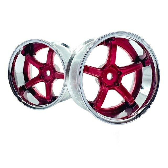 WORK EMOTION T5R 2P WHEEL DEEP CONCAVE OFF8 Candy Red [LW-0708CR](JAN：4580626312849)