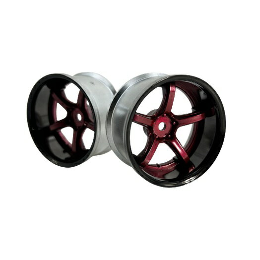 WORK EMOTION T5R 2P WHEEL DEEP CONCAVE off8 Black Candy Red [LW-0708BC...