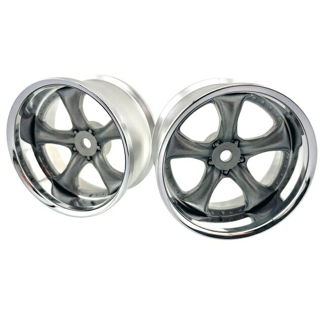 WORK VS KF# WHEEL STANDARD RIM off 6 Chrome Gray Metalic 2 [LW-0906CGM](JAN：4580626314331)