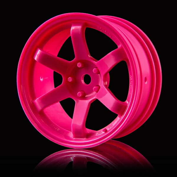 HotpinkTE37hightraction wheel(+5) 2ケ入り [ABC-832301HP](JAN：4582747266742)