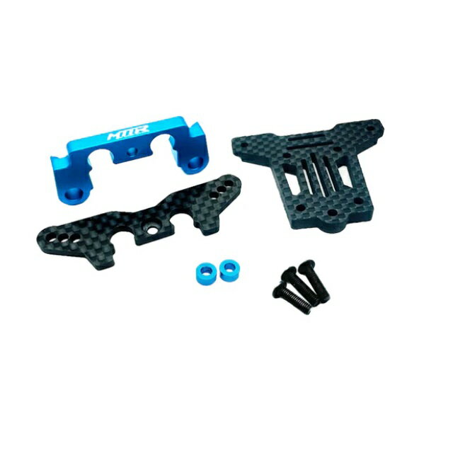 MTTR フロント アルミ&amp;グラファイトダンパーマウント MB-01/BT-01 [09004](JAN：2000000110189)