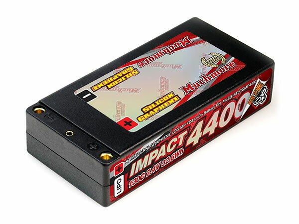 IMPACT Silicon Graphene LCG Max-Punch FD4 Li-Poバッテリー4400mAh/7.4V 130C ショッティハードケース ピン仕様 MLSG-STLCGMP4400 (JAN：8809821051152)