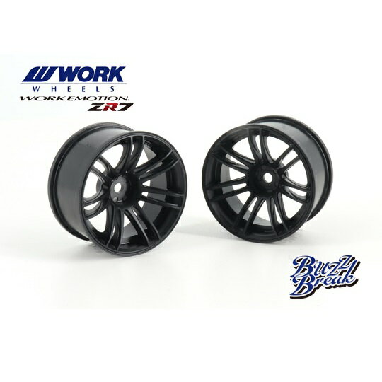 WORK EMOTION ZR7 26mm(ブラック / OFF+7) 2pcs [BB-RW-036](JAN：4560313990154)