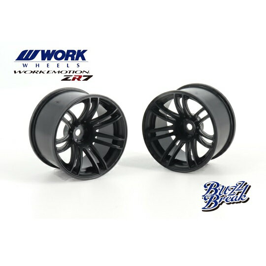 WORK EMOTION ZR7 30mm(ブラック / OFF+9) 2pcs [BB-RW-037](JAN：4560313990161)