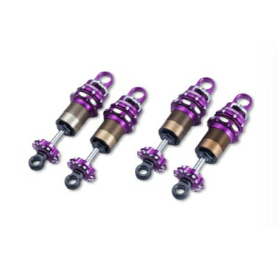 ハイグレードショックセット spec4 全長調整式 4本 パープル [OD3900](JAN：4582540479004)