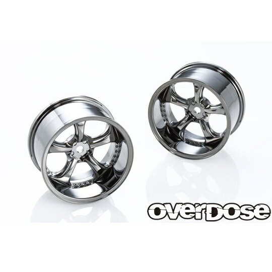 WORK VS KF 30mm(ブラックメタルクローム/OFF+9) 2pcs [OD2889]](JAN：4571365118892)