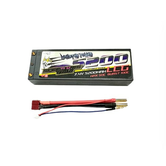 Li-Po 7.4V X^[p[ 5200mAh 50C LCG [RCF-5200-50C-LCG]](JANF2000000096155)