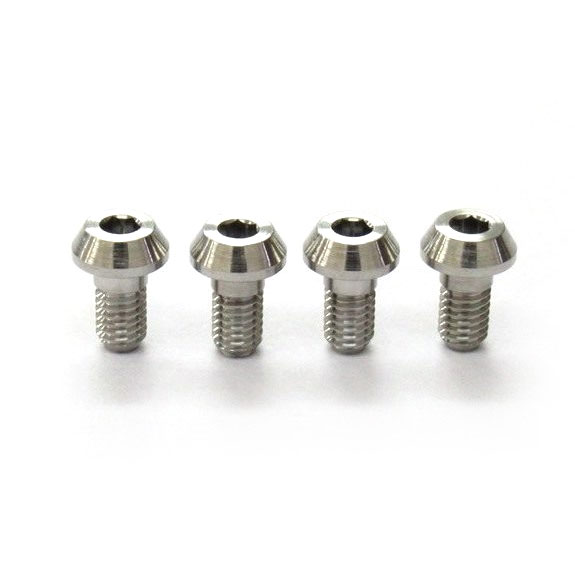 SPMチタン製 スパーギヤスクリュー(4本入) [RT-008A](JAN：4582586512994)