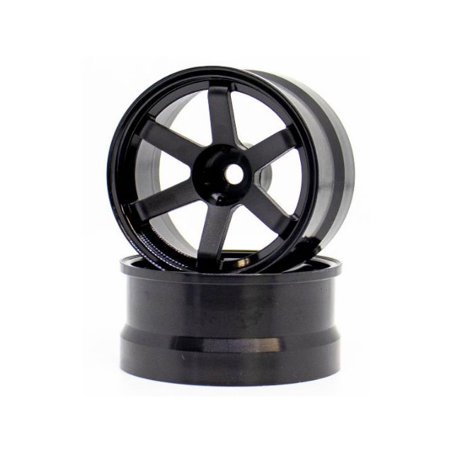 37改ホイール オフセット+9(2個) ブラック [R31W427](JAN：4562456376796)