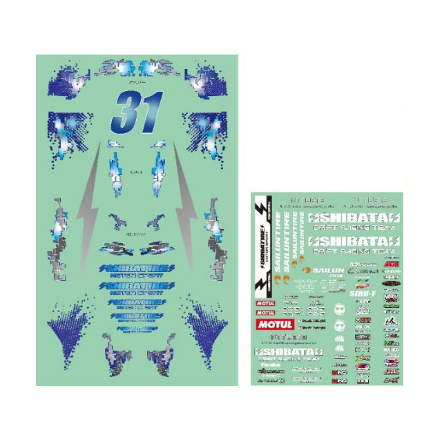 SHIBATA GR86 Sticker set 2022ver. [R31W433](JAN4562456377670)