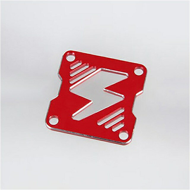 SHIBATA アルミクーリングファンカバー (レッド) [DR-CFC30RD]](JAN：4562456378394)のサムネイル