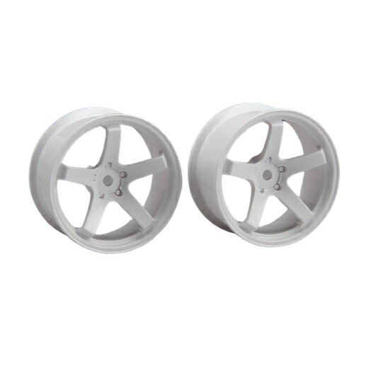 シバホイールF23 オフセット+5 ホワイト 2pcs [DR-SW05FWH](JAN：4562456378547)