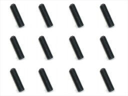 ステンレスホーロービス ブラックメッキM3×10mm(12pcs) [HSB-310](JAN：4543880106227)