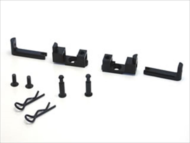 バッテリー用クイックファスナー(ブラック)(タミヤ TA06用) [STA-334BK](JAN：4543880512806)