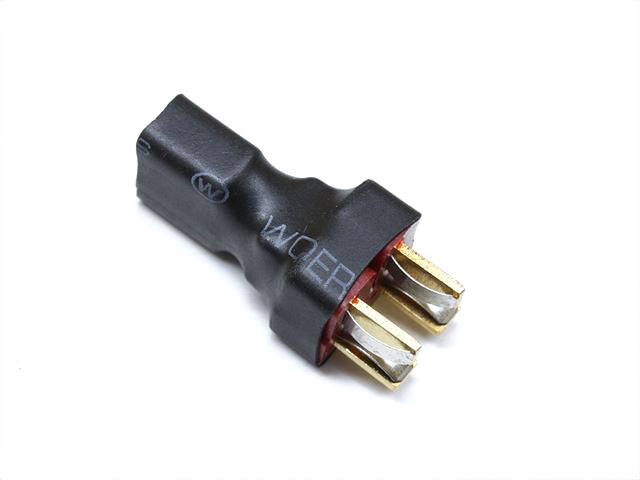 T型2Pコンパクト並列コネクター(2Pメス&amp;XT60オス×2) [SGC-82](JAN：4543880109457)