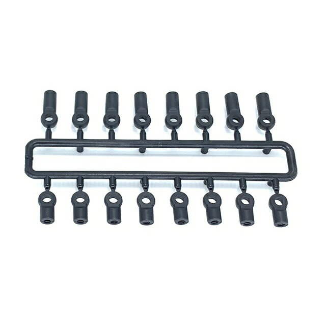 タミヤ5mmボール用ロッドエンド(SS/Mサイズ) 各8pcs [TGX-205](JAN：4543880522232)