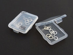 Φ4mmステンレスシムセット(0.1t/0.2t 各10枚入) パーツケース付属 [HS-48204](JAN：4543880917182)