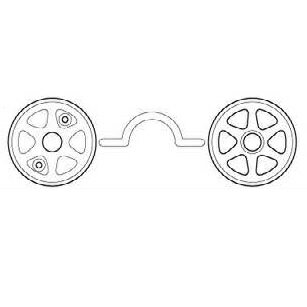 メルセデスベンツC11 ホイール ※アフターパーツ※ [19335088](JAN：2000000095165)