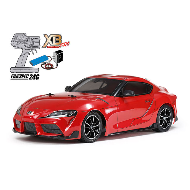 XB トヨタ GR スープラ(TT-02シャーシ) レッド [57916](JAN：4950344076321)