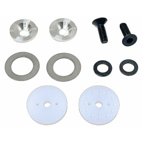 路面追従性が激良くなるプログレッシブピストンキット XRAYバギー13.2mmダンパー用 [TE-PPKXB250](JAN..