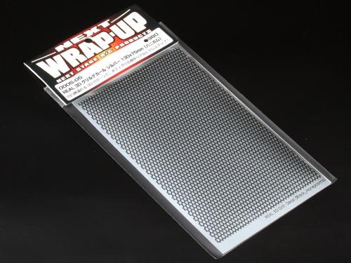 REAL 3D グリルデカール シルバー 130×75mm(ハニカム) [0005-05](JAN：4571344910783)