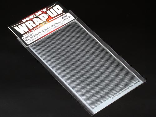 REAL 3D グリルデカール シルバー 130×75mm(クロスメッシュ/細目) [0005-07](JAN：4571344910806)