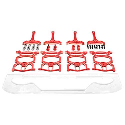 セットアップシステムVer2 レッド 1/10オンロード用 [YT-0140RD](JAN：4894711008839)