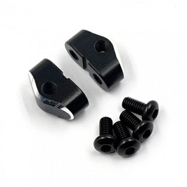 アルミリヤアップライトマウント タミヤXV-02用 [TXV2-011BK](JAN：4894711049078)