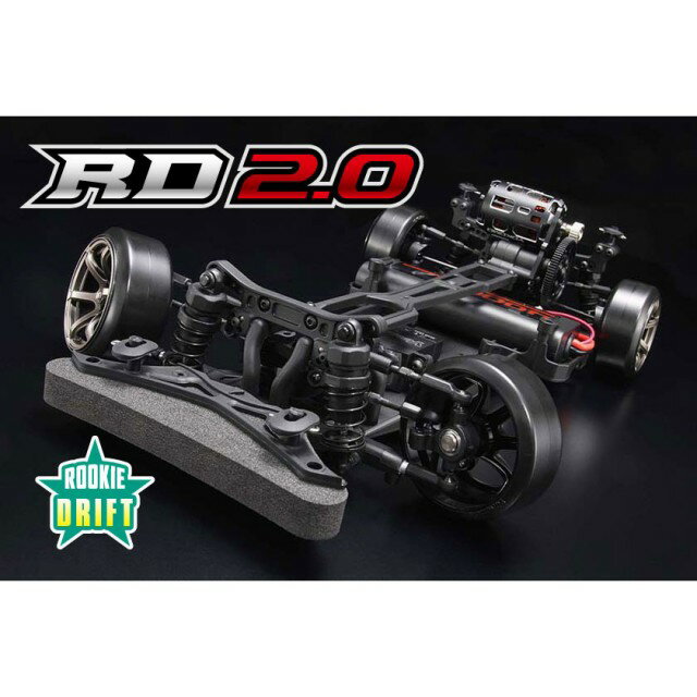 ルーキードリフト 『RD2.0』 1/10 RWDドリフトカー組み立てキット(YG-302ジャイロ付) RDR-020G (JAN：63934222335)