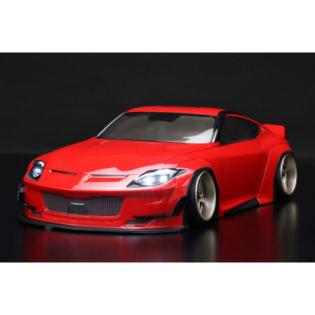 PANDEM NISSAN Fairlady Z RZ34 ボディセット(ライトブラケット・スポイラー付き) [SD-RZ34B](JAN：63934222761)(3)