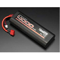 ヨコモ Li-po 4000mAh/7.4V ストレートパック バッテリー(T型コネクター仕様) YB-L400CT (JAN：63934219348)