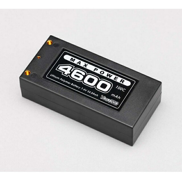 ヨコモ Li-po 4600mAh/7.4V 100C ショートサイズバッテリー YB-V246BB (JAN：63934219356)