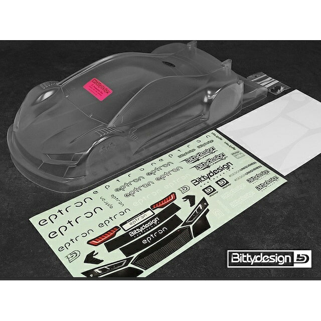 eptron クリアーボディ 1/10TC 190mm ライトウエイト [BDTC-190ETR](JAN：78510494248)