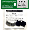 他社製カプラーセットを取り付けるためのカプラーアダプターです。一般的な黒とグレーをラインナップしています。