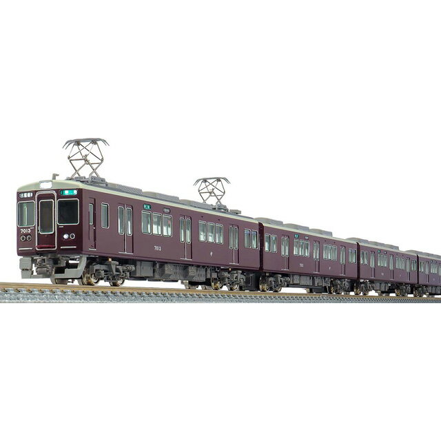 阪急7000系(リニューアル車 神戸線 7013編成) 8両編成セット(動力付き) 31649 (JAN：4946950316494)