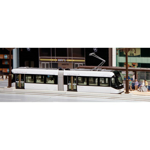 富山市内電車環状線9001＜セントラム＞ 白 [14-802-1]](JAN：4949727522999)のサムネイル