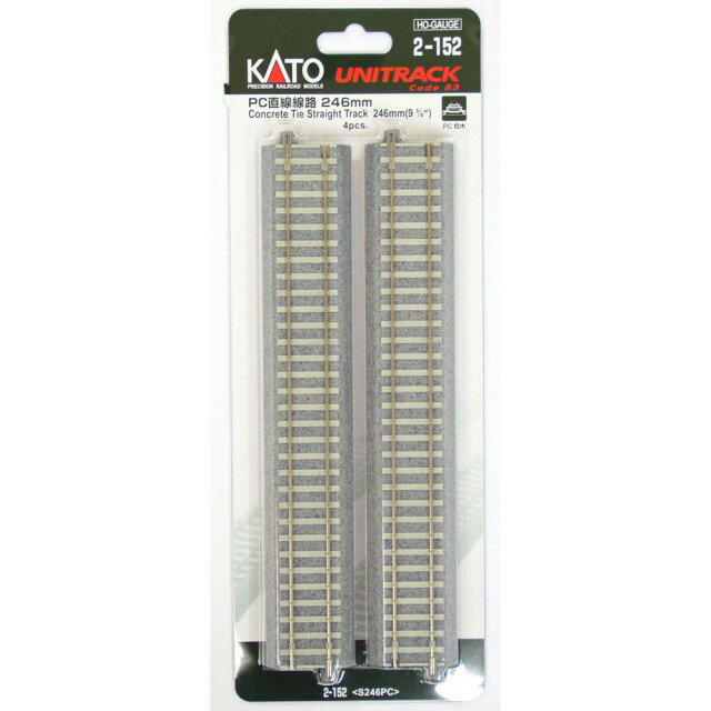 PC直線線路 246mm(4pcs) [2-152](JAN：4949727058672)