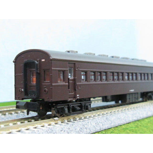 オハフ60 ぶどう色2号 北海道型 2両セット [A5712](JAN：4968279801666)
