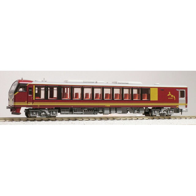 ● A6464（2014年2月出荷）を11年ぶりに改良生産 ● 深緋（こきひ）色と呼ばれるメタリックブラウンの車体色やスモーク調の側面窓ガラスなどを実感的に再現 ● 前面の複雑な金色帯や側面の「みのり」ロゴを実車に則して再現 ● 前面の逆三角形の装飾が側面とは異なる金色で塗られていた点を実車に則して再現 ● 中間車キハ48-549のヘッドライト、テールライト、前面方向幕も点灯可能なので 　　「びゅうコースター風っこ」（A8660:冬姿、A6541：夏姿）と組み合わせた編成もお楽しみいただけます ● 2020年6月に予定されていたさよなら運転時に掲出予定だった特別ロゴマークを付属のシールに収録 　　まぼろしのさよなら運転をお手元で再現できます ● 対応室内灯を薄型室内灯にグレードアップ。側面窓へのプリズムの張り出しが解消されます ※ 部品共用のため一部実車と異なる部分があります