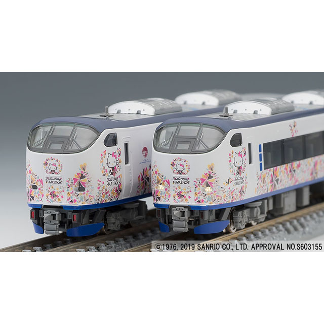 281系(ハローキティはるか・Ori-Tsuru)セット(6両) [98690]](JAN：4543736986904)のサムネイル